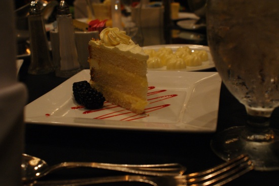 SONY DSC Table setting at graduation dinner