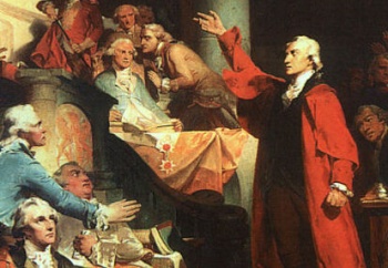 Patrick Henry speaking