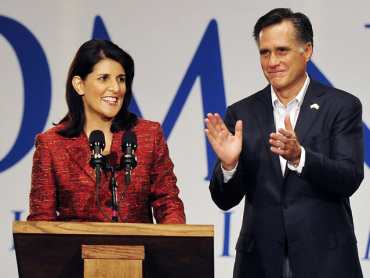 Nikki Haley endorses Mitt Romney