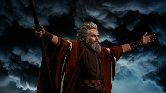 Moses in the 10 Commandments