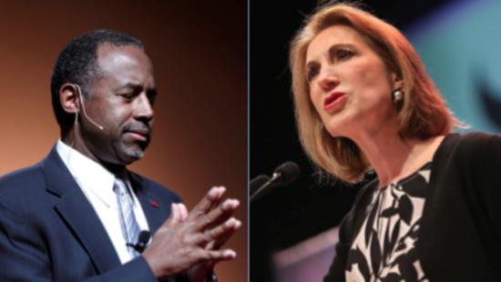 Ben Carson Carly Fiorina